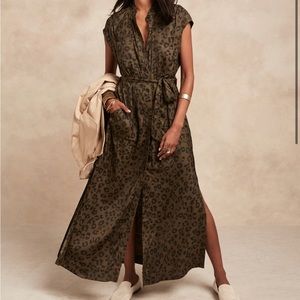 Banana Republic Ravina Maxi Shirt Dress